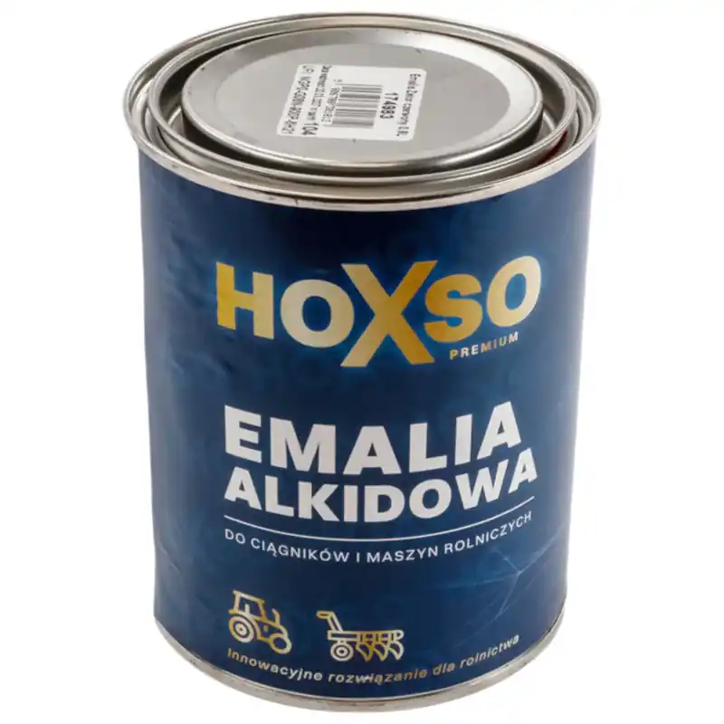 Email alchidic pentru tractoare ZETOR | roșu RAL 3000 | uscare rapidă | 0,8 l | HOXSO Cumpără acum