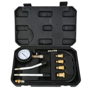 Tester de măsurare a presiunii de compresie pentru motoare benzină 8buc G02502 Noutate
