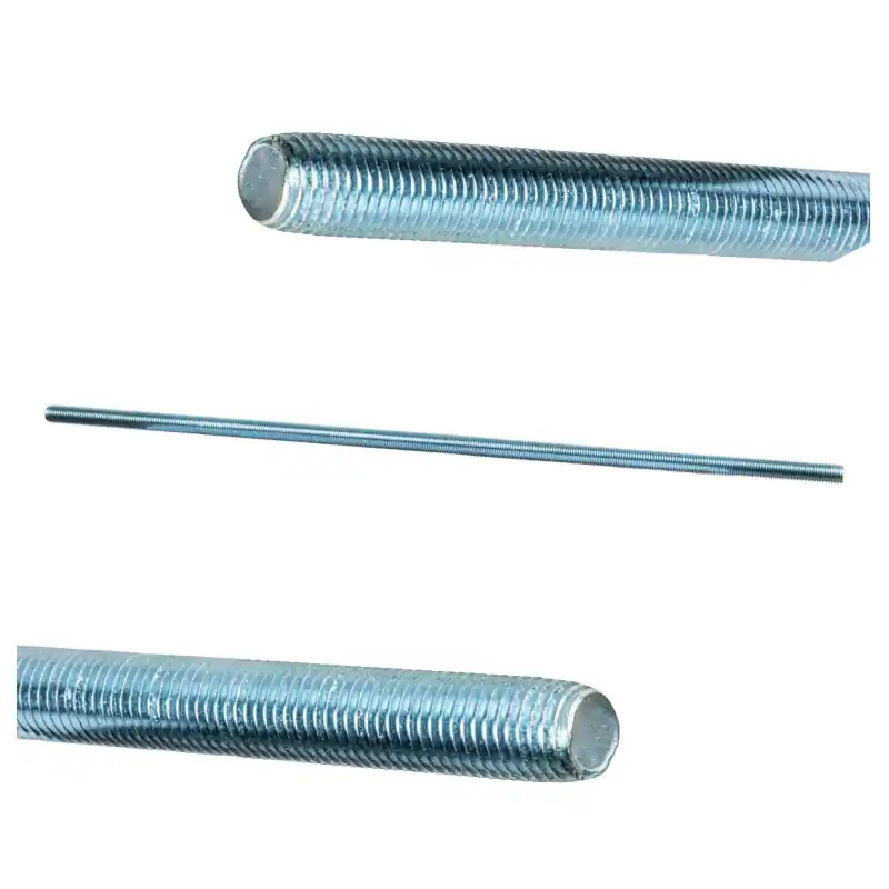 Tijă filetată M24x1000mm, galvanizată, clasa 4.8 Chilipir