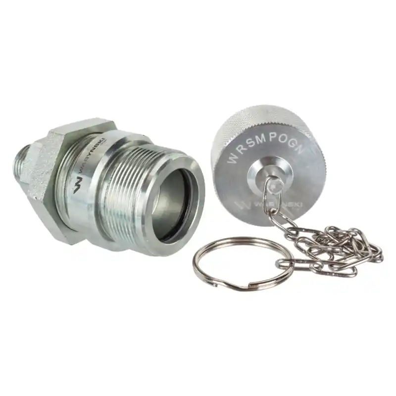 Soclu supapă M18x1,5 Capac filetat înșurubat Aluminiu Waryński Zsr6160101 Reducere de preț