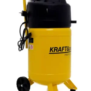 Compresor aer vertical 30L, 10 bar, 1.5 kW, 2 CP, 240 l/min, 230V, mobil, fără ulei, pentru atelier/auto, Kraft&Dele KD1417 Noutate