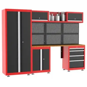 Birou ponk pentru atelier 269,2 cm RED Popular