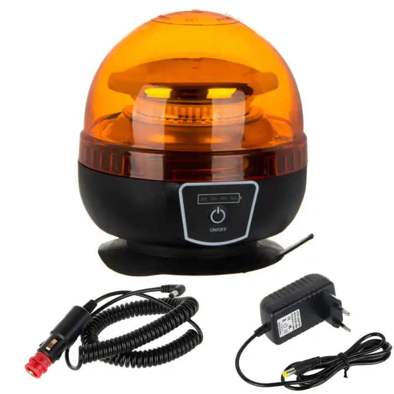 Girofar LED SMD 20W pe acumulator cu magnet Ofertă de sezon