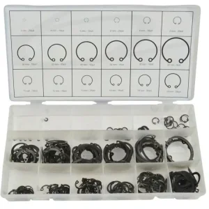 Set de inele de siguranță 3-32mm 300buc Plată securizată