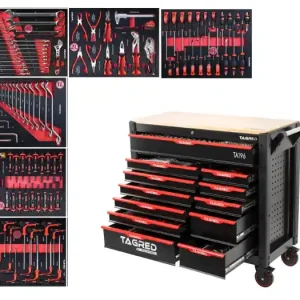 Livrare rapidă Cărucior de atelier PERFORMANCE XXL, 541pcs TA196