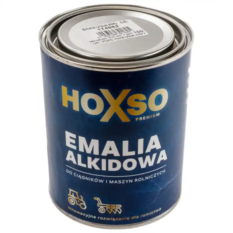 Plată securizată Email alchidic pentru tractoare URSUS C-330 C-360 | galben RAL 1003 | uscare rapidă | 0,8 l | HOXSO