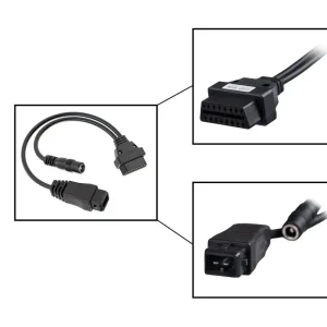 Ofertă de sezon Reducere OBDII - PSA 3pin V2, Fiat 3pin