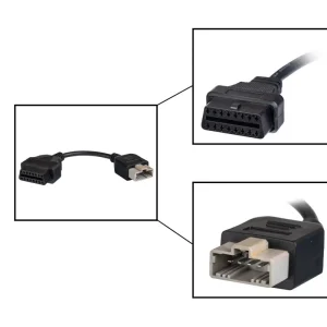 Cablu adaptor OBD II - Honda 5 pini Reducere de preț