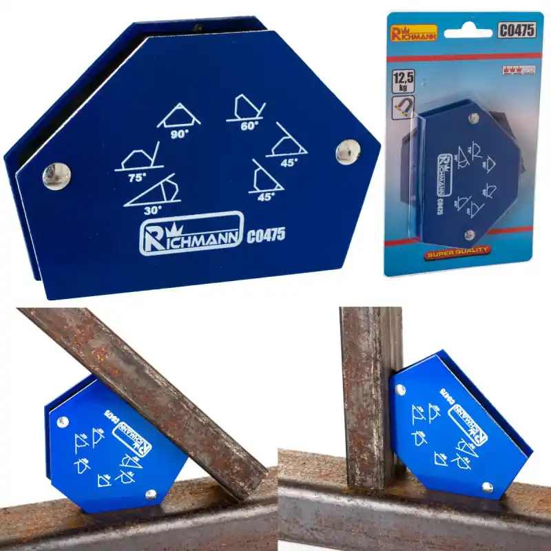 Mai ieftin Echer magnetic pentru sudură 6 unghiuri 12,5 kg