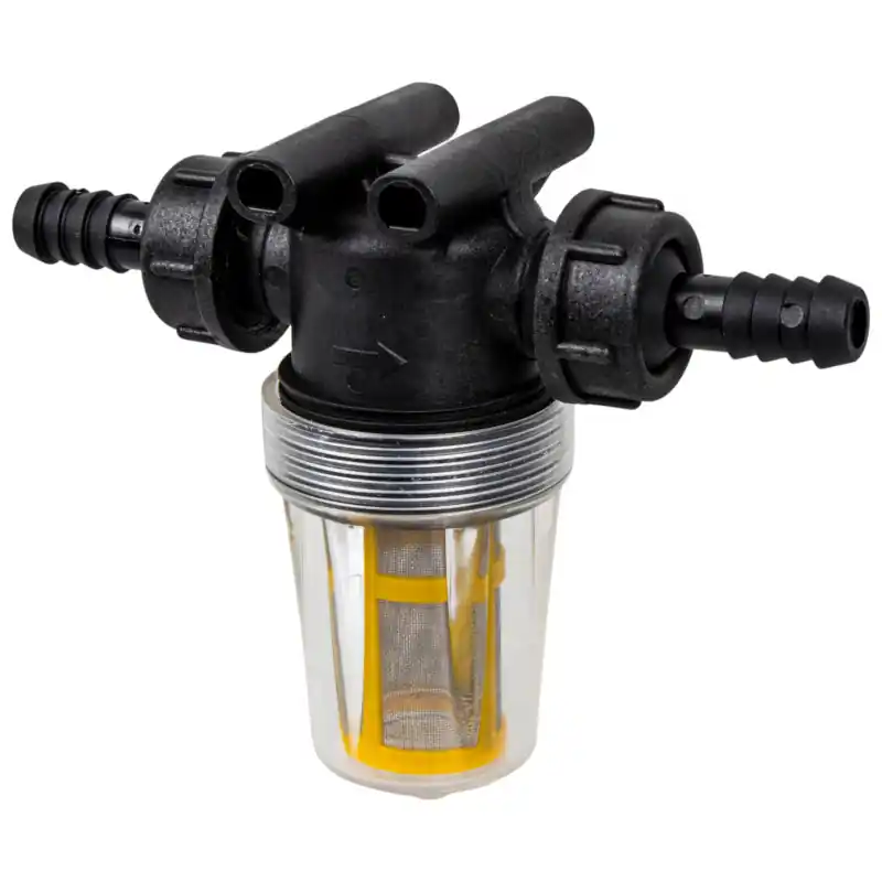 Filtru intersecțional MESH 80 transparent pe furtun 15 mm pulverizator POLIMER Ofertă de sezon