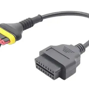 Reducere extra Cablu adaptor OBD II pentru motocicletă Benelli 6pin A0267