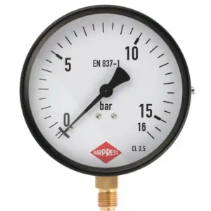 Barometru 1/4" 0-16 bar conexiune inferioară Bestseller