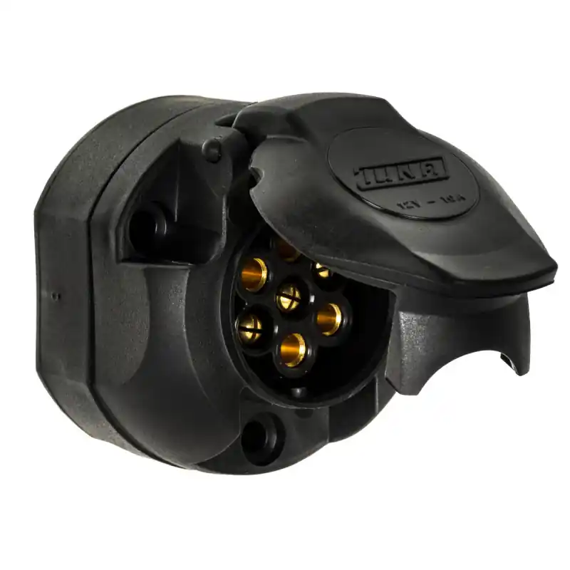 Priză 7 Poli Plastic Dunaj 54170101 Retur ușor