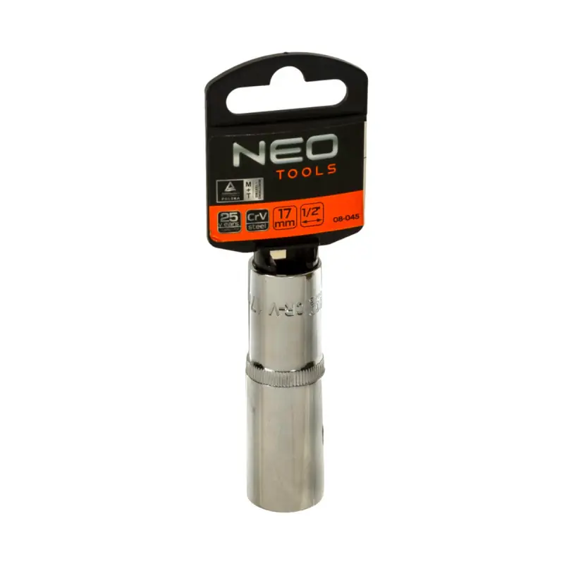 Tubulară hexagonală lungă 1/2" 17mm Superlock Neo 08-045 Lichidare de stoc