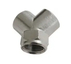 Separator de aer cu 2 ieșiri, tip Y, filet femel 3/8" Retur gratuit