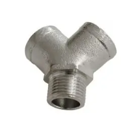 Separator de aer cu 2 ieșiri, tip Y, 3/8" filet masculin Popular
