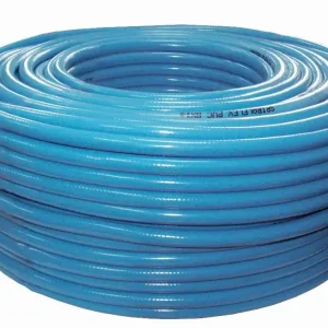 Retur ușor Furtun armat cu PVC, 8x13, 25 bar, albastru deschis