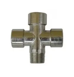 Preț redus Separator de aer cu 3 ieșiri, tip X, filet femel 3/8"