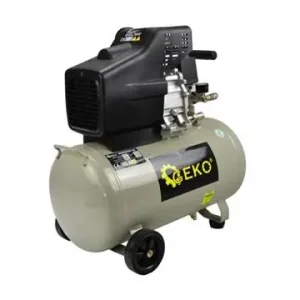 Super ofertă Compresor aer cu ulei 50L, 8 bar, 2.5 kW, 210 l/min, 230V, monocilindric, portabil, pentru atelier/auto, Geko G80301