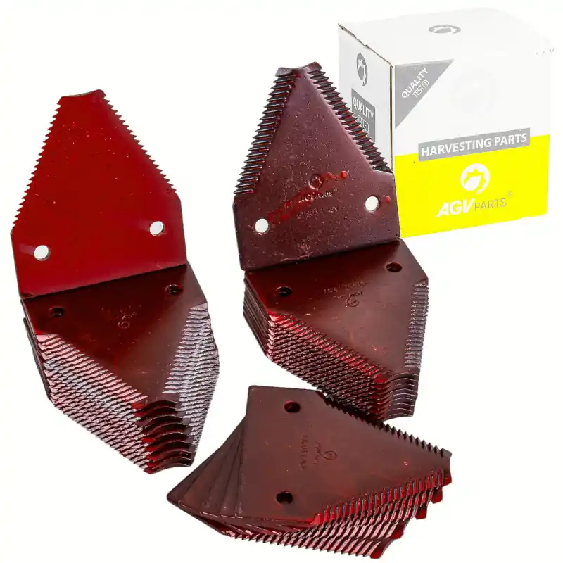 Reducere de preț lama zimtata cuțit cositoare 84x76x2.5mm Fi 6.5mm Claas 611203.1 5256112031 Agv Piese Set 25 buc.