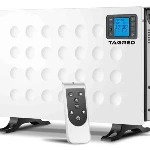 Convector electric 2000 W, telecomandă, temporizator LCD, culoare albă TA941W Plată sigură