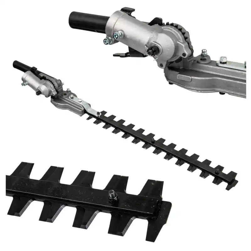 Foarfecă pentru gard viu 42 cm – accesoriu pentru motocoasă, ax 28 mm, 9 caneluri | Geko Preț mic