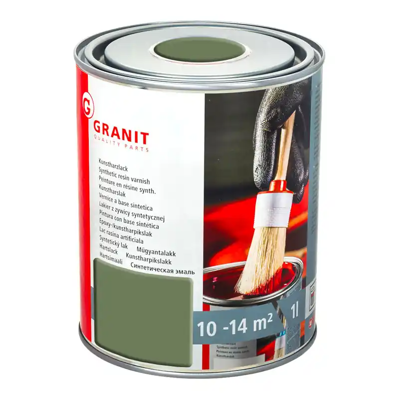 Vopsea RAL 6011 verde rezedă 1l Granit Ultima șansă