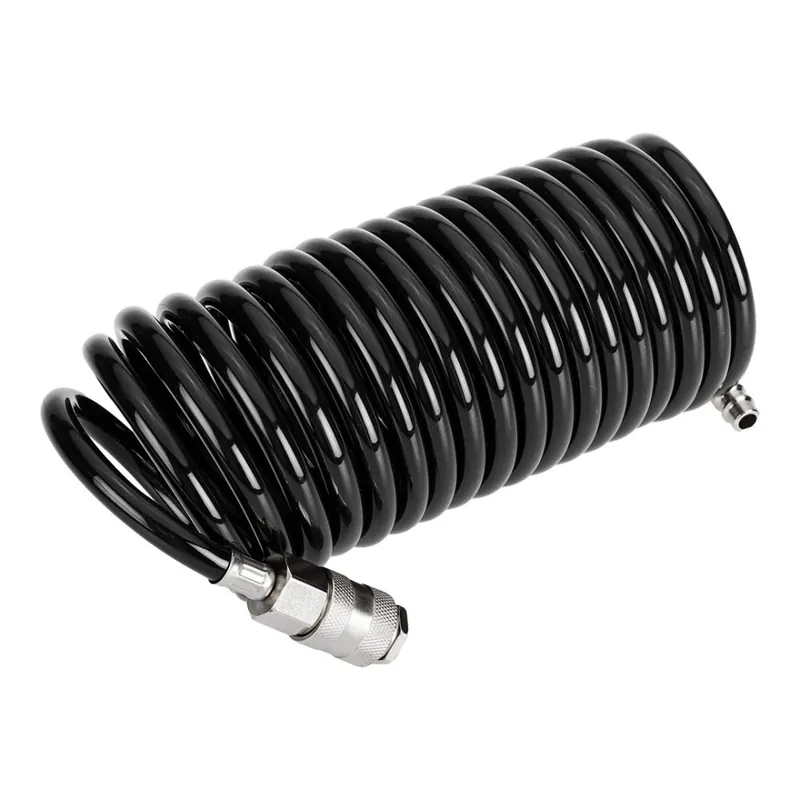 Livrare rapidă Furtun de presiune spiralat 6,5 x 10 mm, 5 m, PU 12-070-1