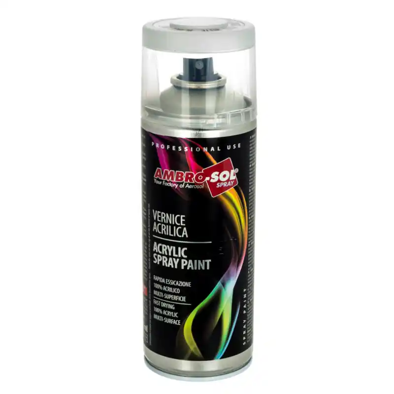 Vopsea spray acrilică RAL 9010 alb mat 400ml Reduceri
