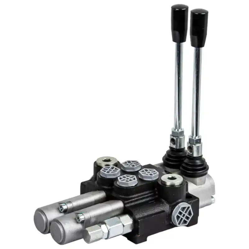 Distribuitor hidraulic 40 l/min 2 secțiuni PP VOIMA Cel mai bun preț