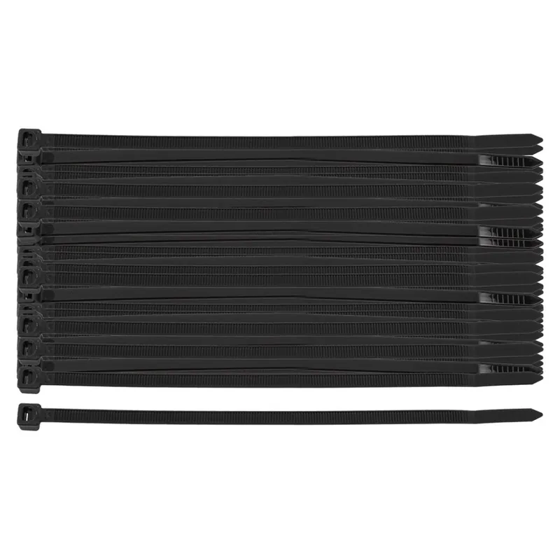 Cumpărături sigure Legături de cablu EXTREME 4,8 × 150 mm, negru, 100 buc. 01-631