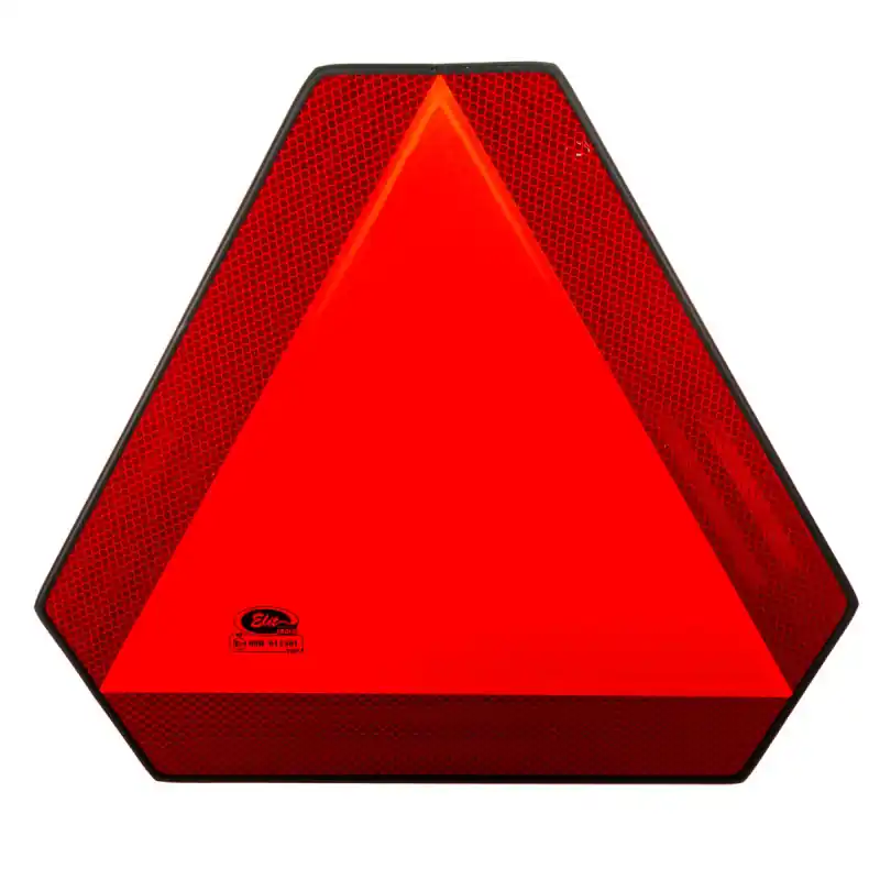 Placa Distinctiva Vehicul Triunghi Metal 36x41cm Elit Cel mai bun preț