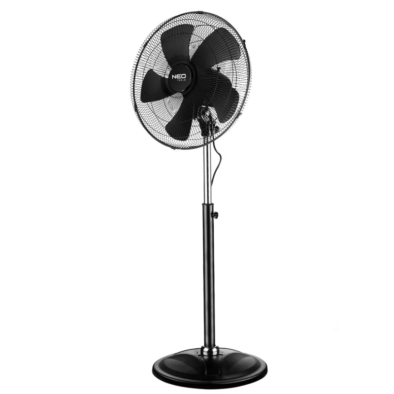Ventilator de podea pentru atelier 100 W, diametru 45 cm, 3 viteze, oscilație 90-003 Reducere specială