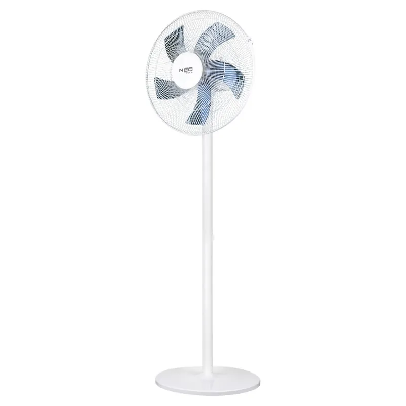 Ofertă limitată Ventilator de podea 50 W, 40 cm, 3 viteze, oscilație, alb 90-015