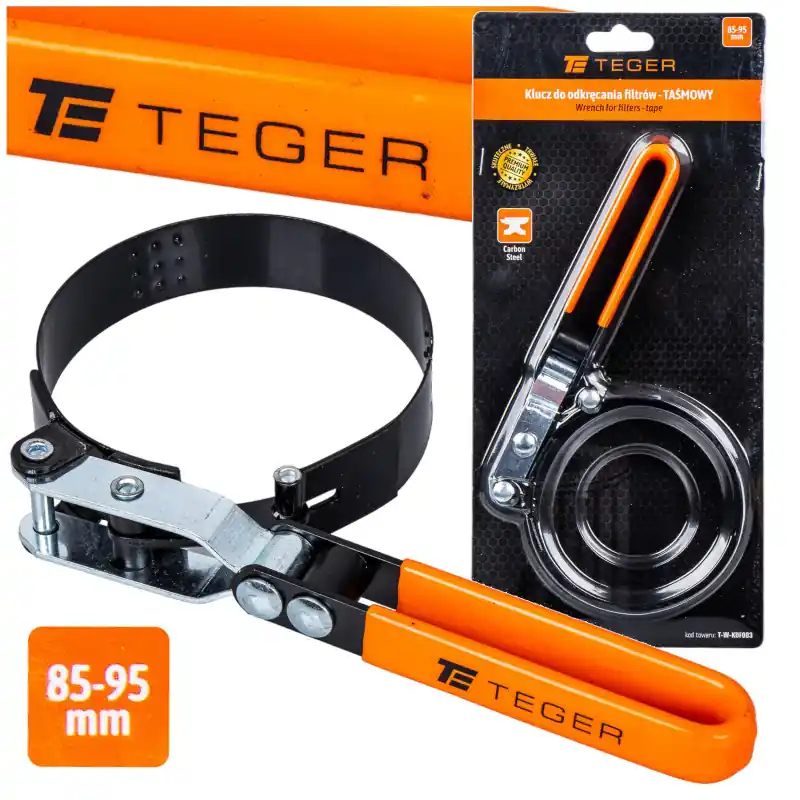 Cheie bandă pentru filtre 85–95 mm Teger Reducere extra