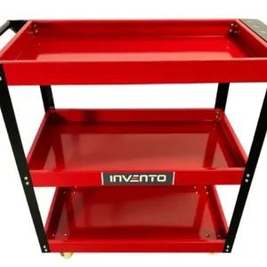 Livrare gratuită Cărucior de atelier cu 3 rafturi 140kg Invento