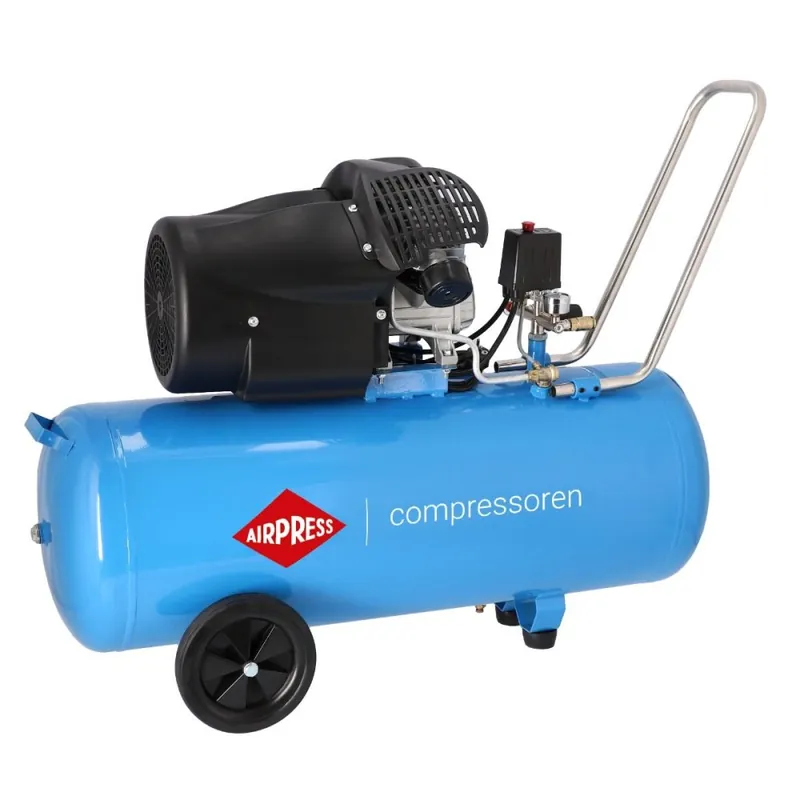 Compresor de aer cu ulei Airpress HL 425-100V, 100L, 3 CP, 2.2 kW, 8 bar, 260 l/min (cod 36834) Ofertă specială