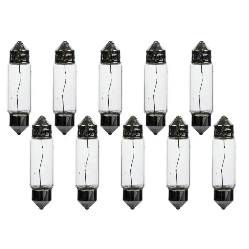 Plată sigură Bec C5w 12v 5w Sv8,5 11x36 omologare E 10 buc.