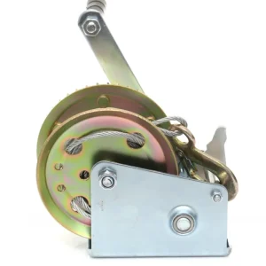 Troliu cu manivelă 453 kg 1000 lbs, cablu 10 m TA404 Preț mic