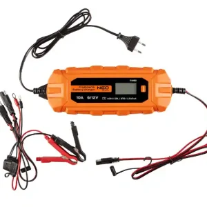 Încărcător auto 10A / 160W, 3-200Ah, pentru baterii cu acid / AGM / GEL / LiFePo4 11-893 Cumpărături sigure