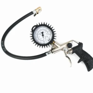 Pistol pentru umflarea pneurilor, 0-10 bar/psi, certificat Preferatul clienților