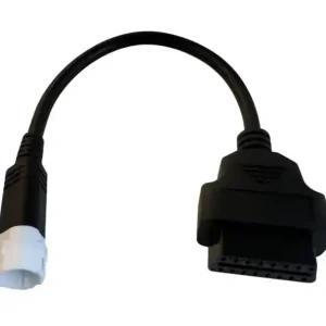 Cumpărături sigure Cablu adaptor OBD II pentru motocicletă Yamaha 3pini A0265 ​