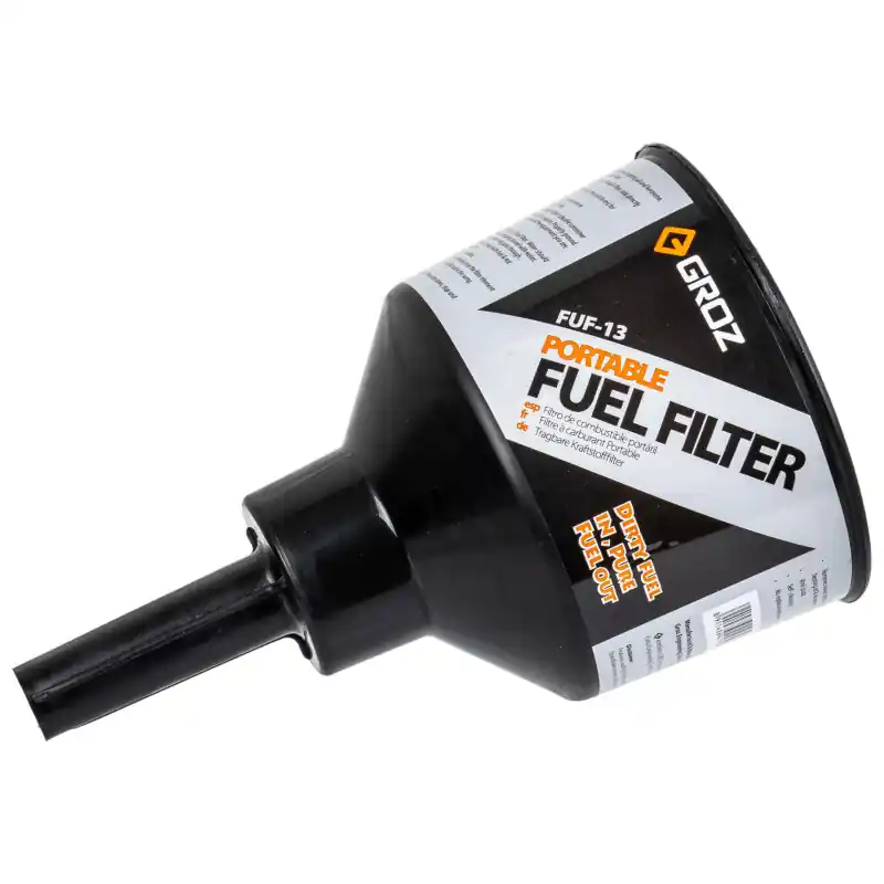 Doar azi Filtru combustibil portabil cu pâlnie GROZ