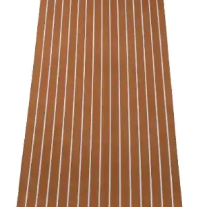 Covoraș antiderapant autoadeziv din spumă EVA, 240×90 cm stejar cu caneluri albe Preț promoțional