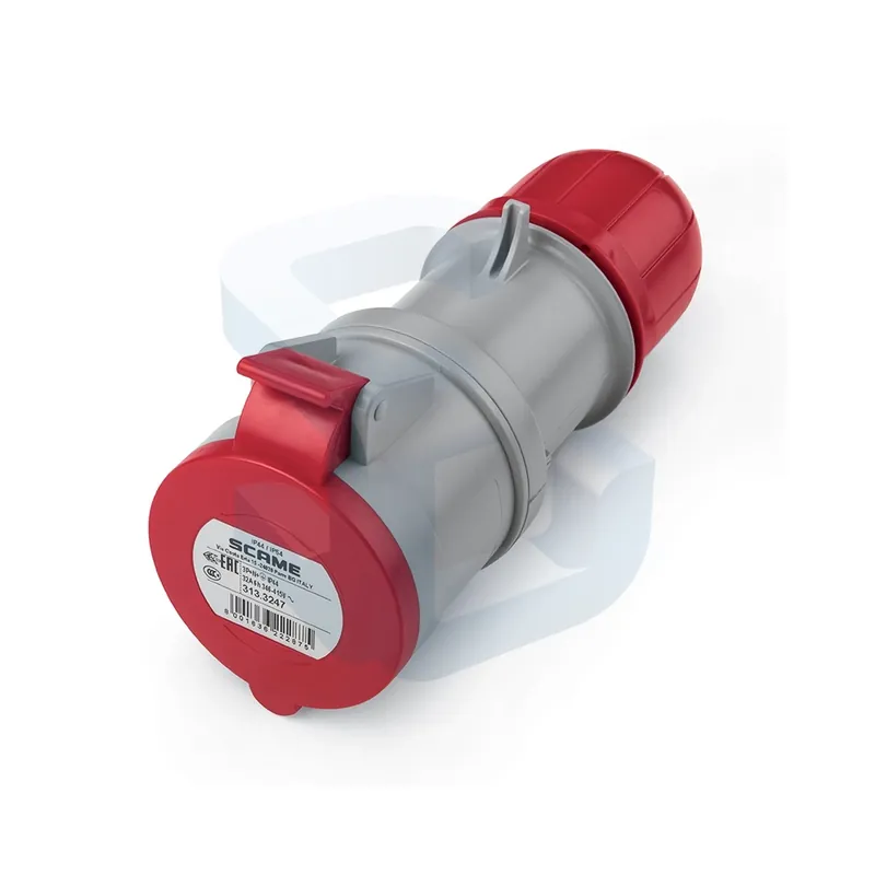 Ultima șansă Priza trifazica Scame OPTIMA, 32 A, 3P+N+E, 346-415 V, IP44, montaj pe cablu