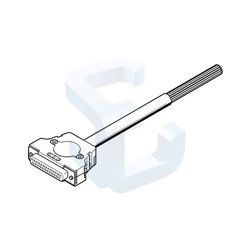 Cablu legatura Sub-D, pentru insule de ventile, PVC 2.5 m Ultima șansă