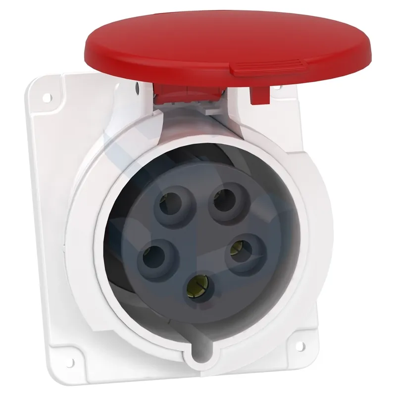 Priza industriala inclinata, 32 A, 3P+N+E, 380-415 V AC, prindere cu surub Super ofertă