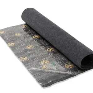 Covor auto autoadeziv, gri închis, 100 x 100 cm Preț redus