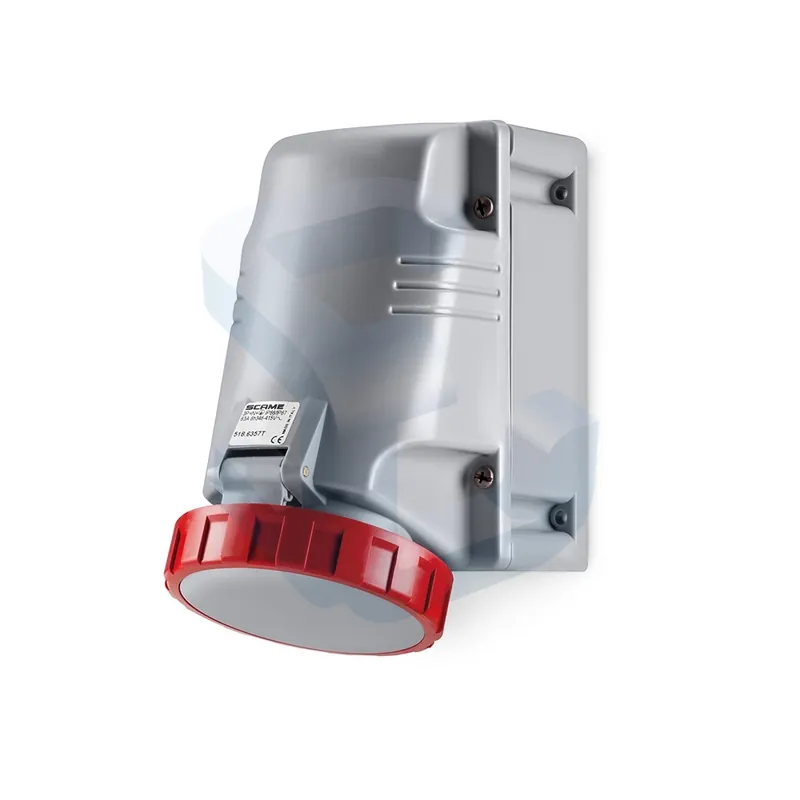 Reducere specială Priza trifazica Scame OPTIMA, 63 A, 3P+N+E, 346-415 V, IP67, montaj aplicat