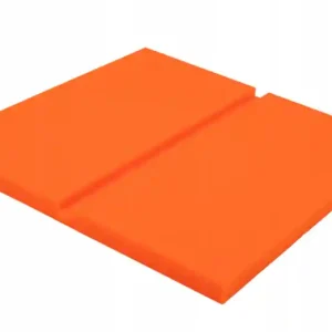 Panou acustic dreptunghiular 50x50cm, grosime 3cm, portocaliu Doar azi